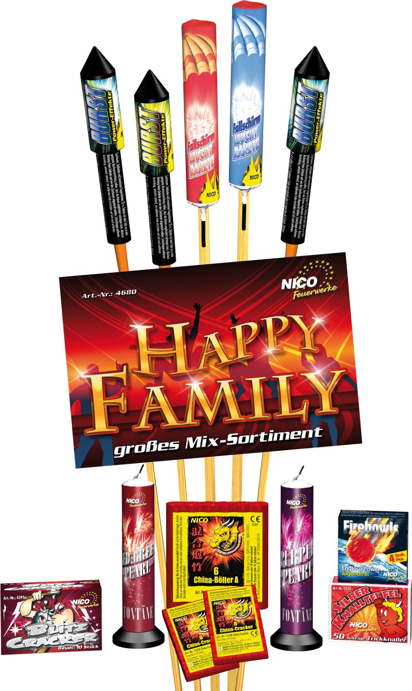 Happy Family Raketen Mix
