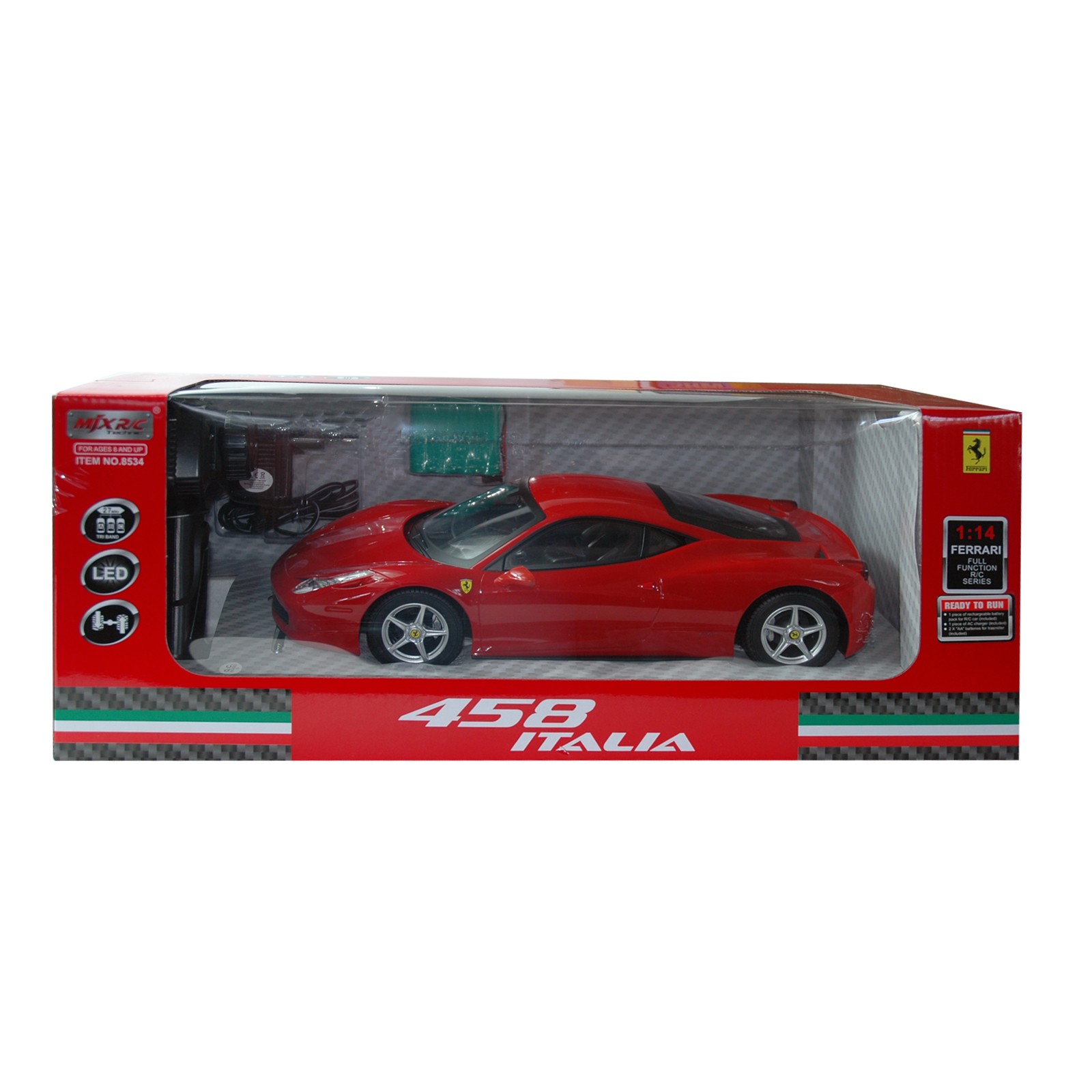 RC Ferrari 458 Italia 1:142 Kanal Fernsteuerung