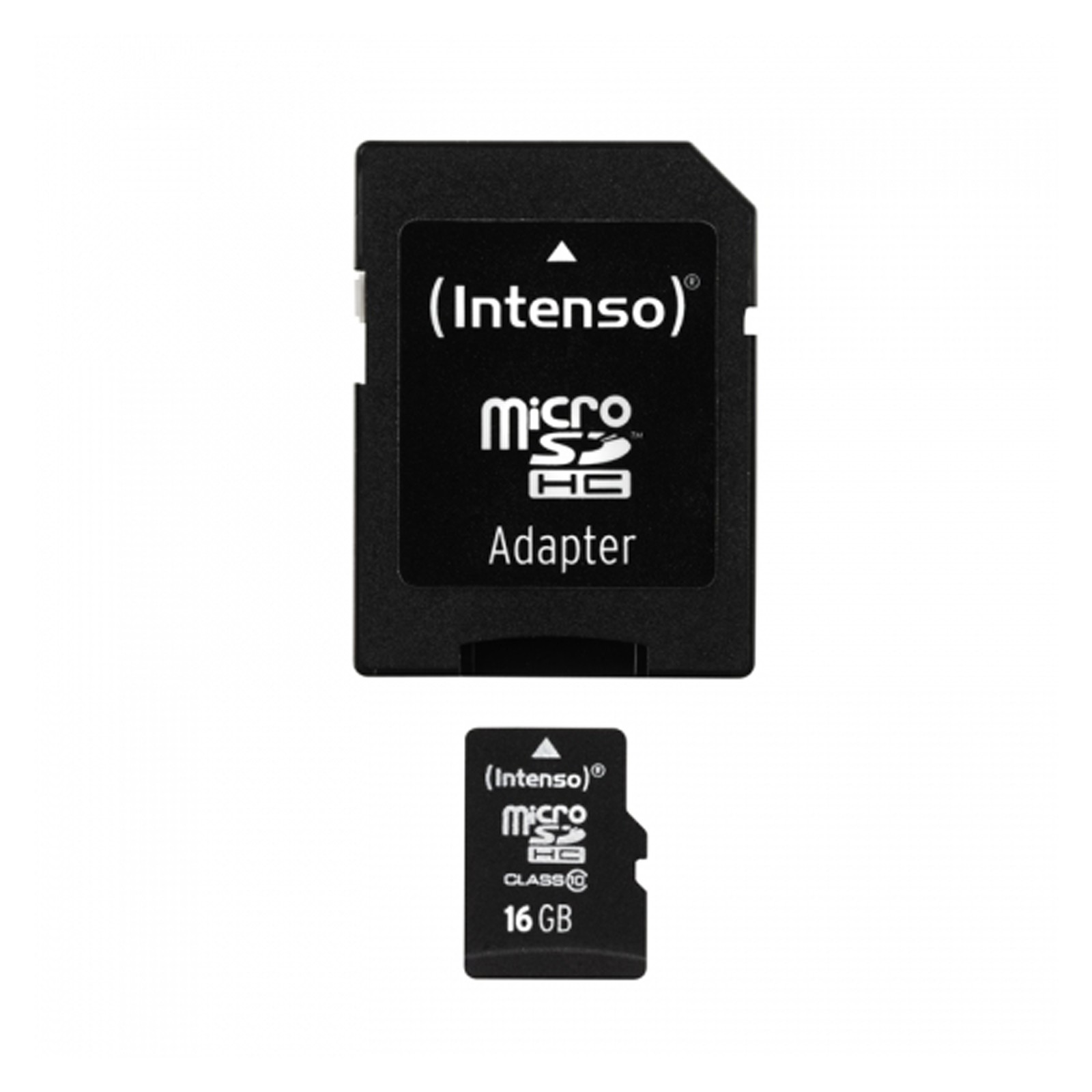 Intenso SD MICRO Secure Digital Cards 16GB mit Adapter