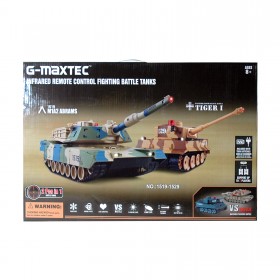 RC Battle-Set Panzer Tank 1:14 mit 2 Fernbedienungen
