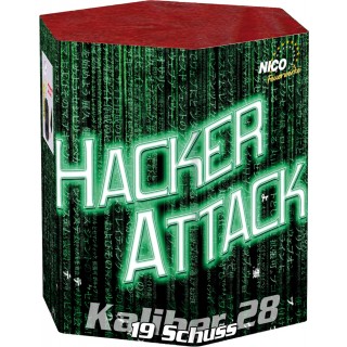 Feuerwerk Hacker Attack Batterie 19 Schuss