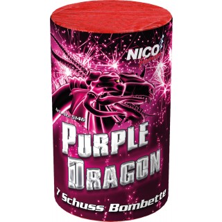 Feuerwerk Batterie Purple Dragon 7 Schuss