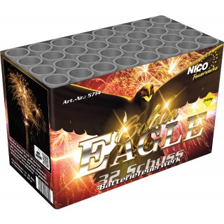 Golden Eagle Feuerwerk Batterie 32 Schuss