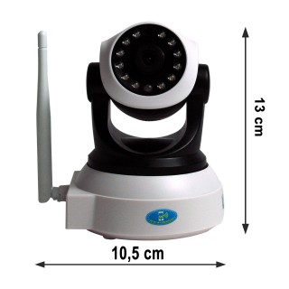 Wireless HD Indoor IP Camera, Infrarotsensor, komplett mit Zubehör