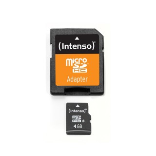Intenso SD Card Micro 4GB  mit Adapter